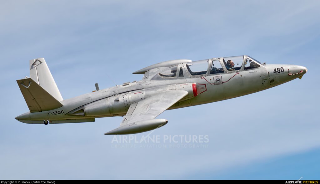 Image du Fouga Magister en vol
